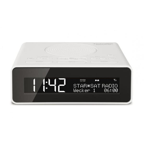 DIGITRADIO 51, weiß DAB+/UKW Uhrenradio