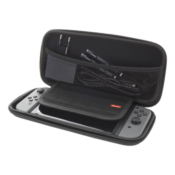 Nintendo Switch Tragetasche (Hard Carry Case, 10 Taschen für Spiele)